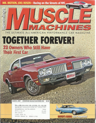 HEMMINGS MUSCLE MACHINES 2007 MAR - TITUS T-A, 348